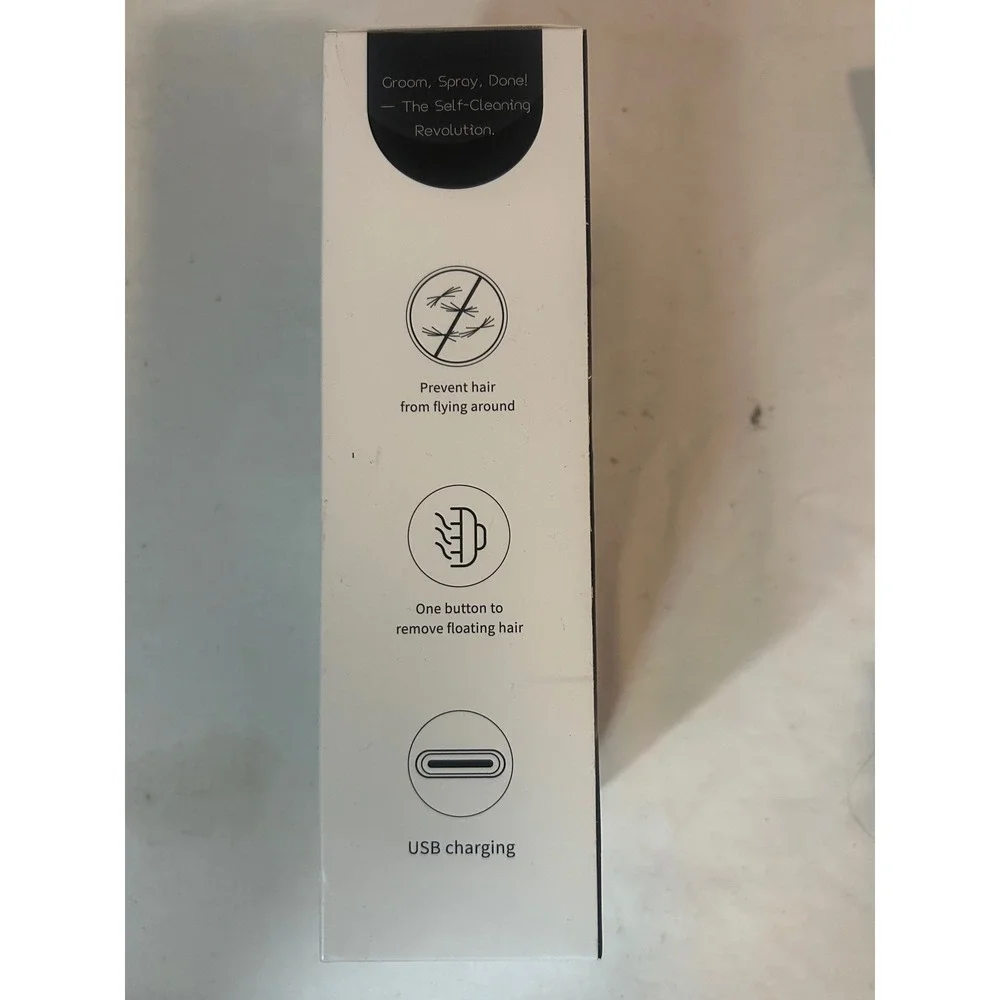 Qerilo 3 in 1‎ Cat Steam Brush Pet Spray Grooming Tool USB Charging